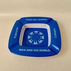 Vintage  expo 67 Montreal Canada ashtray ornamin  by Ornamilo Canada